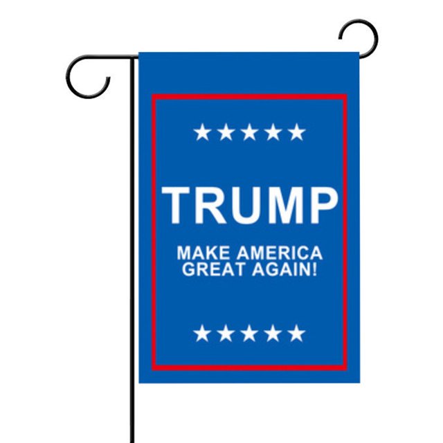Portable Flag Innovational Decorative Flag Removable Election Banner Resuable Hangng Flag