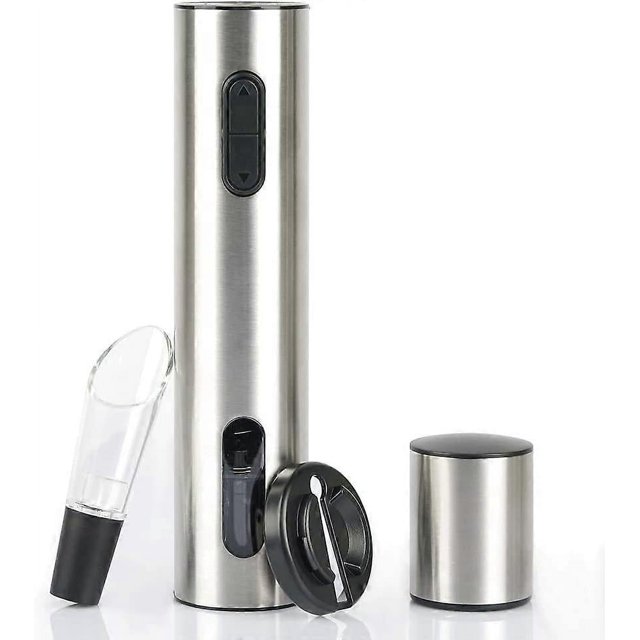 Electrical Vinöppnare Sets, Type-C Rechargeable, Silver