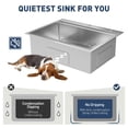 thumbnail image 1 of GloryStar Top Mount Single Bowl Kitchen Sink, Drop-In Stainless Steel Design, 1 of 8