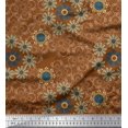 thumbnail image 1 of Soimoi Rayon Fabric Floral & Paisley Decorative Print Fabric by Yard 56 Inch Wide, 1 of 3