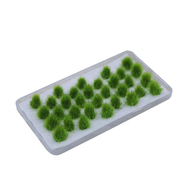 KLKCMS Modèle d'Herbe Statique Gazon Artificiel pour Architecture Construction Dioramas Printemps