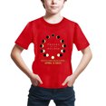 thumbnail image 1 of B91xZ T-Shirt Graphique à Manches Courtes pour Garçons, Rouge 3-4 Ans, 1 of 3