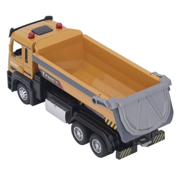 Camion de Transport de Chantier RC, Tracteur de Construction RC 1/32 en Alliage pour la Maison