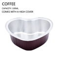 thumbnail image 1 of Agiferg Foil Cupcake Cups Heart Shaped Cupcake Cups With Lid, Mini Cupcake Cups Kitchen Baking Cups 100pc, 1 of 2