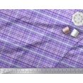 thumbnail image 3 of Soimoi Cotton Poplin Fabric Plaid Check Print Sewing Fabric Yard 42 Inch Wide, 3 of 3