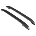 thumbnail image 4 of 2pcs Carbon Fiber Texture ABS Rear Seat Row Decoration Strips Cover Trim Fit for X5 X7 2019, 4 of 13