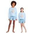 thumbnail image 3 of George Girls' Two Piece Short Pajama Set, 3 of 6