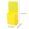thumbnail image 2 of Plastic Magnetic Pen Holder Pencil Cup Marker Storage Box for Whiteboard Fridge, 2 of 9