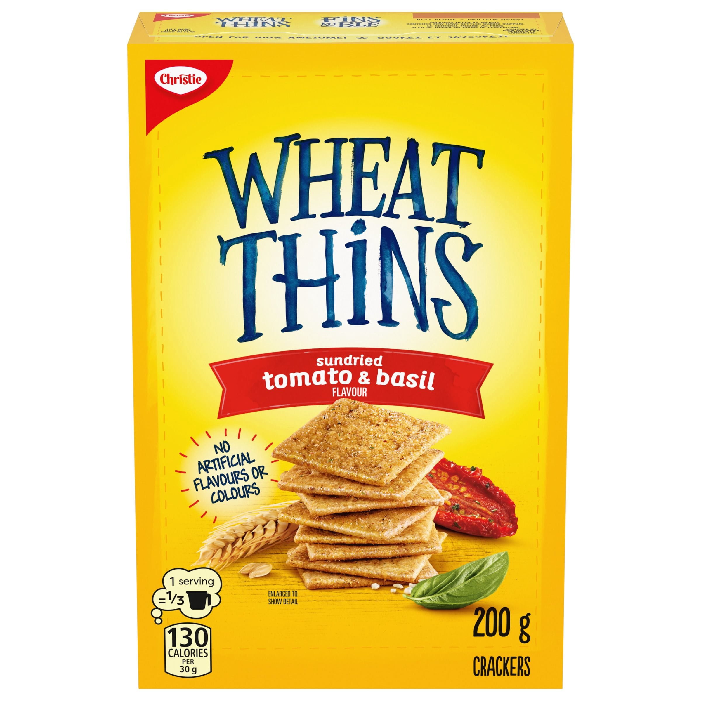 Wheat Thins Sundried Tomato and Basil Crackers