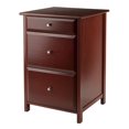 thumbnail image 1 of Winsome Delta File Cabinet Walnut Finish - 94321, 1 of 7