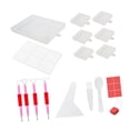 thumbnail image 3 of 5D DIY Diamond Paintings Tray Point Drill Tray Bead Sorting Plate Rhinestone Box Clear, 3 of 7