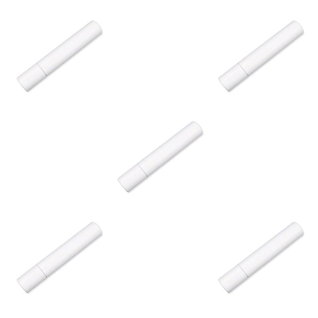 Transemion Lash Shampoo for Lash Extensions Nose Brushes Make-up Flat Flower Head white case 5Set