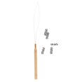 thumbnail image 4 of HILABEE 5Pcs Dreadlocks Hair Braid Beads Hair Beard Decoration + Wire Pulling Hook Tool, 01, 4 of 8