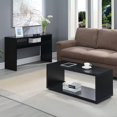 thumbnail image 5 of Convenience Concepts Northfield Table Console de Luxe, Fini Bois Noir, 5 of 5