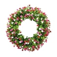 thumbnail image 1 of Renjiang Spring Wreaths for Front Door 15 Inch, Door Wreath for Spring and Summer with Flowers, Spring, Green Yellow Floral Wreath for All Seasons Home Decoration, 1 of 5