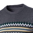 thumbnail image 3 of EGNMCR Chandail pour Hommes Chandail d'Hiver à Manches Longues Col Rond Chandail Décontracté Chandail Chemise de Base Col Rond Chandail, 3 of 5