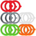 thumbnail image 1 of 15 Pieces Silicone Replacement Gaskets Airtight Rubber Seals Rings for Mason Canning Tank Jar Lids Sealing Ring, 1 of 6