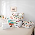 thumbnail image 4 of Erosebridal Colorful Moth Bedding Sets Queen Size, Cartoon Butterfly Comforter Sets with Sheets, Kids Tens, Reversible, 4 of 5