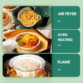 thumbnail image 3 of 50PCS 9 Inch Disposable Aluminum Foil Plates Round Tin Foil Pie Pans for Air Fryers, 3 of 8