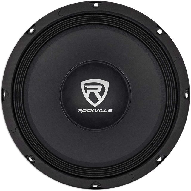 Rockville RM88PRO 8" 8 Ohm SPL Competition Midrange Car Speaker, 108dB, 300w