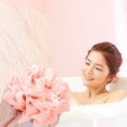thumbnail image 1 of Bath Sponge | Shower Pouf | Exfoliating Loofah for Body Cleansing and Skin Care | Soft and Gentle for Sensitive Skin | Hanging Loop for Shower Storage | 7.8 x 7.8 Inch, 1 of 6