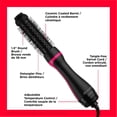 thumbnail image 3 of Revlon One-Step Brosse Chauffante à Air Chaud Ronde 1,5″ avec Booster de Racines en Céramique, 3 of 7