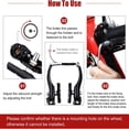 thumbnail image 4 of Universial Bike Brake Set Front Rear MTB Brake BMX Bike + Cables Lever Kit Callipers Levers Cables, 4 of 6