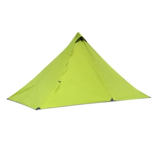 Tente de camping ultra-légère en plein air 1 Tente verte multifonctions sans rainure