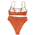 thumbnail image 5 of Womens High Waisted Swimsuits Bottom Padded Bathing Suits Bikini Sets Top Two Piece Swimwear Swimwears Tankinis Set L, 5 of 5