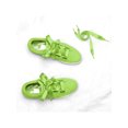 thumbnail image 4 of INSPIRE CHIC Women's 2 Pairs Flat Ribbon Sneaker Canvas Shoelaces Green 180cm/70.9", 4 of 4