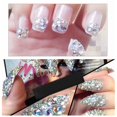 thumbnail image 3 of Sequins Art Dazzling Nail Colorful Nail Sticker Decoration Tips, 3 of 5