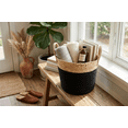 thumbnail image 4 of Hometrends Water Hyacinth/ Cotton Rope Basket Large, 4 of 4