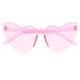 thumbnail image 1 of MOVTOTOP Pink Heart Shaped Sunglasses for Bachelorette Party Decoration Lightweight and Durable PC Material, 1 of 7