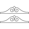 thumbnail image 1 of CIMAXIC 2PC Garden Flag Hanging Rack Sturdy Garden Flag Pole Accessories Metal Garden Flag Post Accessories Outdoor Yard Flags Hanging Stand for Bar Store Tearoom Party Black, 1 of 5