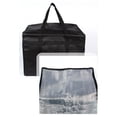 thumbnail image 4 of Sac Isotherme pour Livraison de Nourriture, Sac Isotherme Réutilisable, Sac Isotherme Pliable Spacieux 19,7x19,7x14 Pouces avec Fermeture Éclair, Pochette d'Épicerie Réutilisable pour Magasinage, Pique-Niques, Plats à Emporter, Restaurants, 4 of 8