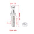 thumbnail image 2 of Unique Bargains 4 Set 10mm Car Gas Strut Ball Stud Silver Tone for Gas Struts Shock, 2 of 5