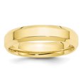 thumbnail image 1 of 10K Yellow Gold 5mm Bevel Edge Comfort Fit Band Size 7, 1 of 4