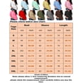 thumbnail image 2 of Chandail en Peluche Couleur Unie pour Femmes Tunique Décontractée à Manches Longues Gris 4TG, 2 of 2