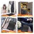 thumbnail image 5 of Fireproof Document Bags, 3 Size Waterproof and Fireproof Cash Money Bag, Safe Storage Pouch Envelope Bag Fireproof Safe Storage Pouch Organizer with Zipper for Document Holder,File,Cash and Tablet, 5 of 5