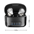 thumbnail image 2 of Speakers Bluetooth Wireless Speakers Bluetooth Wireless,Wireless Earplugs Bluetooth 5.3 Inear Bluetooth Headset Ipx3 Waterproofing Grade Intelligent Noise Reduction Led Power Display Charging Case, 2 of 8