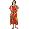 thumbnail image 4 of Bimba Nursing Cotton Kaftan Maternity Night Wear| Delivery Gown- Front Buttons, 4 of 8