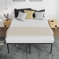 thumbnail image 2 of FDW Heavy Duty Metal Platform Bed Frame, Queen, 18'' Height, Noise-Free and Easy Assembly, No Box Spring Needed, 2 of 7