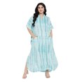 thumbnail image 1 of Oussum Robe Caftans pour Femme Grande Taille Imprimée Longue Maxi à Boutons Robes Caftan, 1 of 6