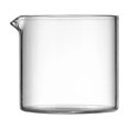 thumbnail image 2 of BKRE Double Spouts Cups Shot Glasses Milk Cup With Handle Clear Glass For Machine, 2 of 7