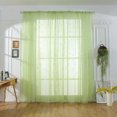 thumbnail image 3 of WIFKLSIIPG 1PCS Christmas Snowflake Curtain Tulle Window Treatment Voile Drape Valance, 3 of 8