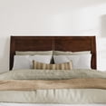 thumbnail image 2 of Portland Queen Sleigh Wood Headboard in Walnut, 2 of 8