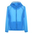 thumbnail image 1 of Plebaso Veste de Protection Solaire pour Femmes Légère à Capuche Zippée Manches Longues Chemise de Soleil Extérieure avec Poches, 1 of 7