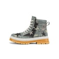 thumbnail image 3 of Colisha Mens Work Boot Lace Up Ankle Boots Lightweight Denim Booties Outdoor Retro Anti-Slip Short Bootie Blue 5.5, 3 of 9