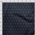 thumbnail image 3 of oneOone Tissu en Coton Cambric Imprimé Floral Ikat BTY 56 Pouces de Large, 3 of 4
