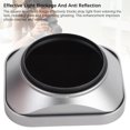 thumbnail image 3 of Metal Square Lens Hood, Aluminium Alloy Lens Shade with Cap, Scratch Proof Lens Hood Protector Easy to Install for SLR Cameras DSLR Cameras, 3 of 7